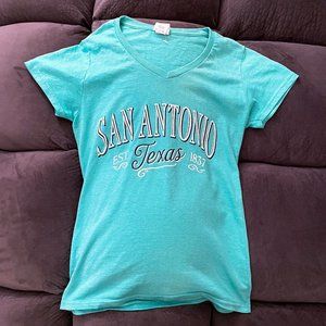 San Antonio Seafoam Green T-Shirt - Sz S